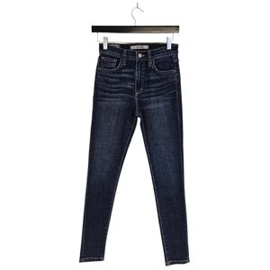 Joe's Jeans High Rise Skinny Ankle Dark‎ Blue Jeans 25 NWT